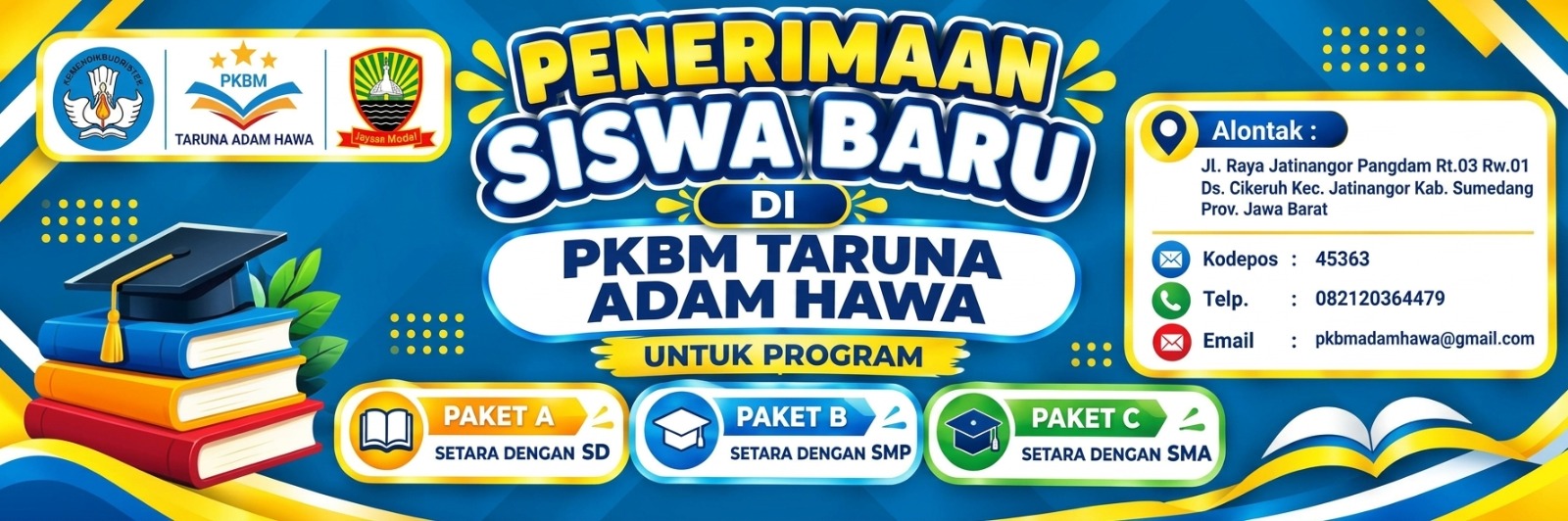 Mengenal Program Kesetaraan Paket A, B, dan C di PKBM Adam Hawa